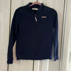 navy blue small vineyard vibes quarter zip
